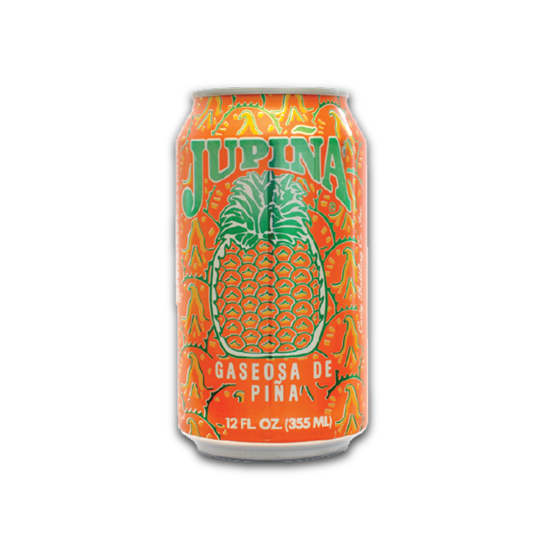 Jupiña Pineapple Soda Can 12 OZ