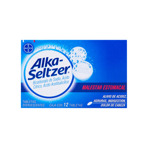 Alkaseltzer 12 Tabletas