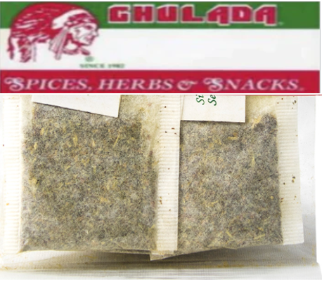 Chulada Tea Bag Limon (Te De Limon Bolsa) 12/79