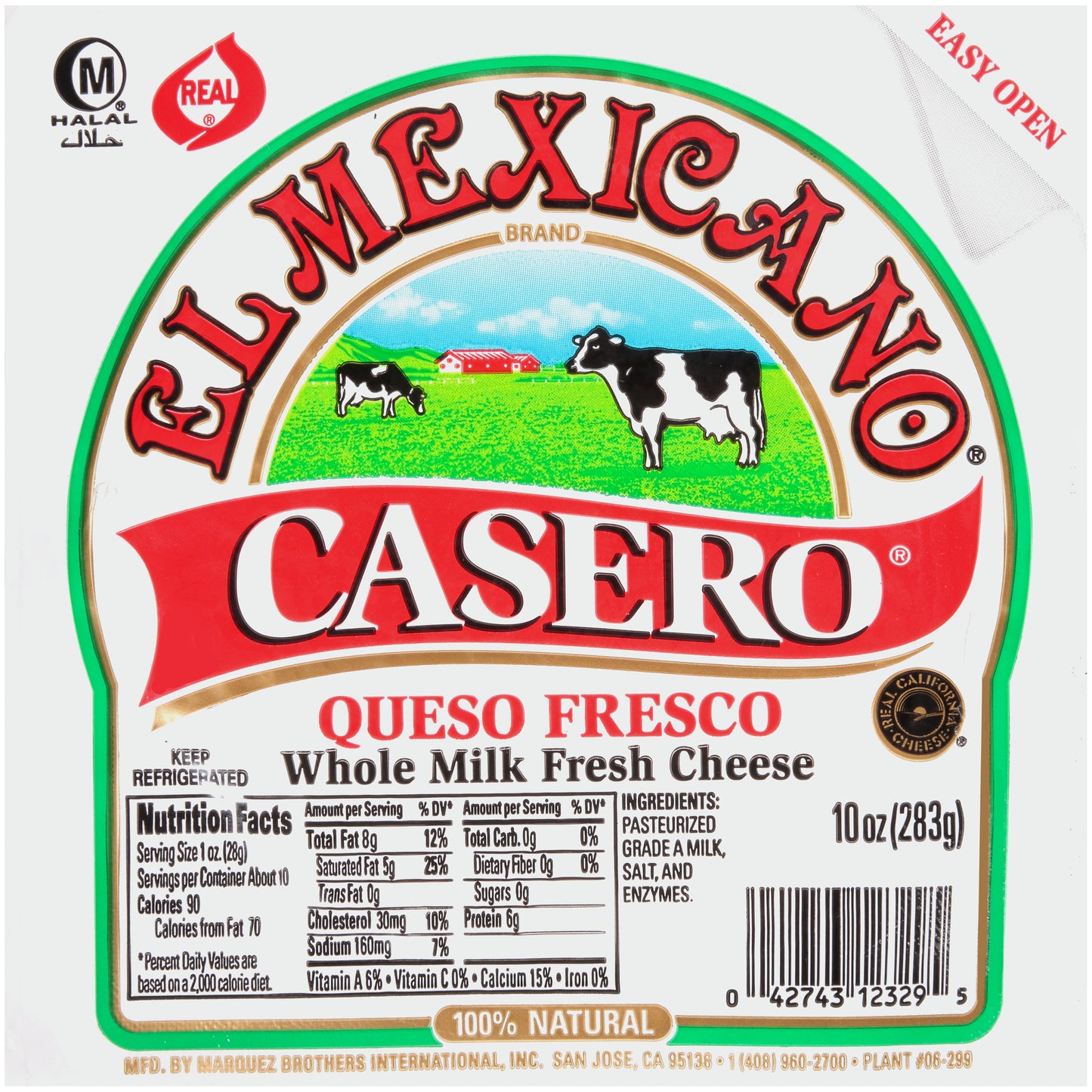 El Mexicano Queso Casero 12/10oz