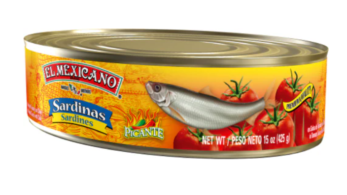 El Mexicano Sardines in chile sauce 24/15