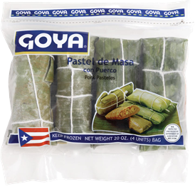 9195- (F) Goya pastel de masa con Puerco 10/20oz***New Item