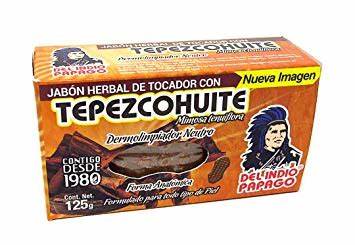 Jabon Indio Papago Tepezcohuite 125g