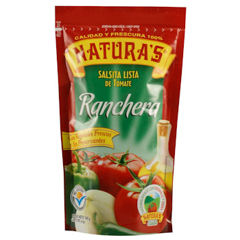 Naturas Salsa Ranchera 6/8oz display