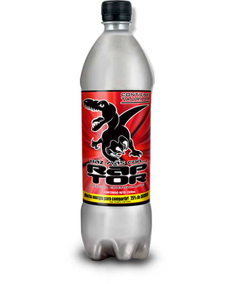 Raptor Bebida energizante -12/600 ml-PLASTIC BOTTLE | Los Compadres ...