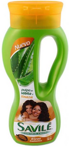 Shp Savile Rizos c/Linaza 1/750ml --naranjado