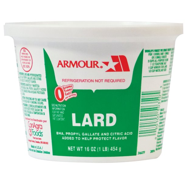 Armour Animal Lard (Manteca) 1lb