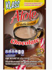 Klass Atole Chocolate 1 Display de 12 SOBRES