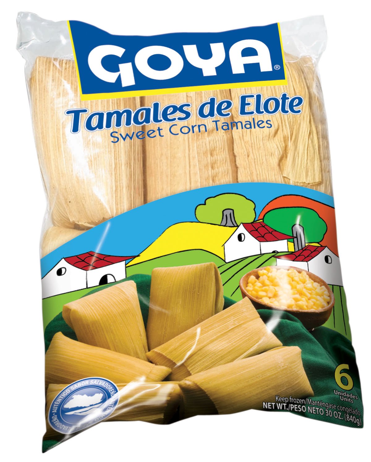 9268- (F) Goya Tamalitos De Elote 12/30oz